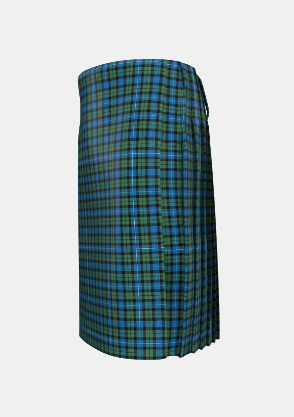 Traditional_MacKirdy_Tartan_1092_kilt_left_image_with_pleated_design_and_adjustable_buckles_for_men