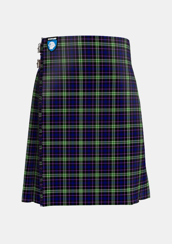 Traditional_MacKusick_Tartan_2143_kilt_front_image_with_pleated_design_and_adjustable_buckles_for_men