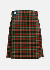 Traditional_MacLachlan_3_Tartan_1710_kilt_front_image_with_pleated_design_and_adjustable_buckles_for_men