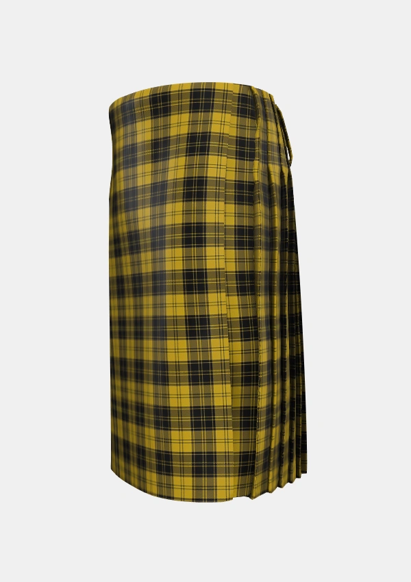Traditional_MacLachlan_4_Tartan_1277_kilt_left_image_with_pleated_design_and_adjustable_buckles_for_men