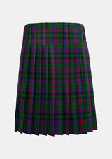 Traditional_MacLachlan_Hunting_Tartan_775_kilt_back_image_with_pleated_design_and_adjustable_buckles_for_men