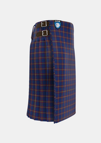 Traditional_MacLaine_of_Lochbuie_Tartan_kilt_487_right_image_with_pleated_design_and_adjustable_buckles_for_men
