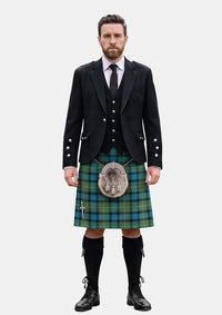 Traditional_MacLaren_Ancient_Tartan_Kilt_and_Argyle_Jacket_Kilt_Outfits_front_image
