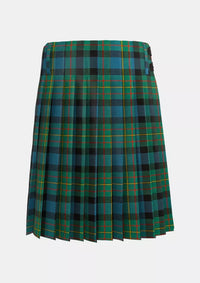 Traditional_MacLaren_Ancient_Tartan_kilt_back_image_with_pleated_design_and_adjustable_buckles_for_men