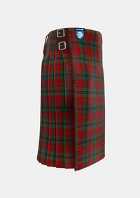 Traditional_MacLean_of_Duart_2_Tartan_kilt_right_image_with_pleated_design_and_adjustable_buckles_for_men