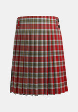Traditional_MacLean_of_Duart_Dress_Red_Tartan_1298_kilt_back_image_with_pleated_design_and_adjustable_buckles_for_men