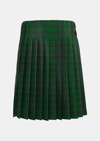 Traditional_MacLean_of_Duart_Hunting_Tartan_824_kilt_back_image_with_pleated_design_and_adjustable_buckles_for_men