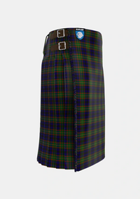 Traditional_MacLeish_Tartan_5689_kilt_right_image_with_pleated_design_and_adjustable_buckles_for_men
