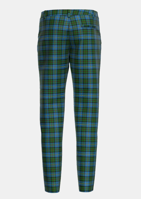 Traditional_MacLeod_Green_Tartan_1583_Trouser_back_image