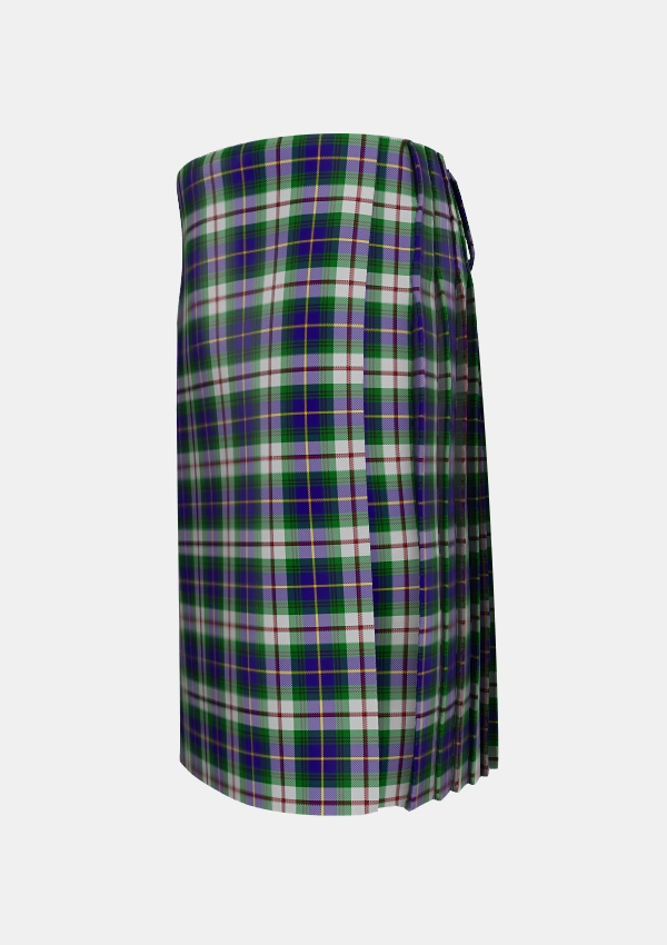 Traditional_MacLeod_of_California_Tartan_1623_kilt_left_image_with_pleated_design_and_adjustable_buckles_for_men