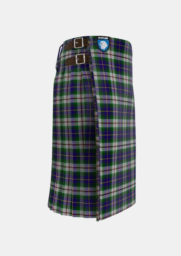 Traditional_MacLeod_of_California_Tartan_1623_kilt_right_image_with_pleated_design_and_adjustable_buckles_for_men