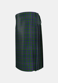 Traditional_MacLeod_of_Gesto_2_Tartan_280_kilt_left_image_with_pleated_design_and_adjustable_buckles_for_men