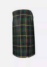 Traditional_MacLeod_of_Harris_Tartan_kilt_left_image_with_pleated_design_and_adjustable_buckles_for_men