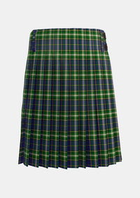Traditional_MacManus_Tartan_kilt_6753_back_image_with_pleated_design_and_adjustable_buckles_for_men