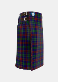 Traditional_MacMichael_Tartan_2063_kilt_right_image_with_pleated_design_and_adjustable_buckles_for_men