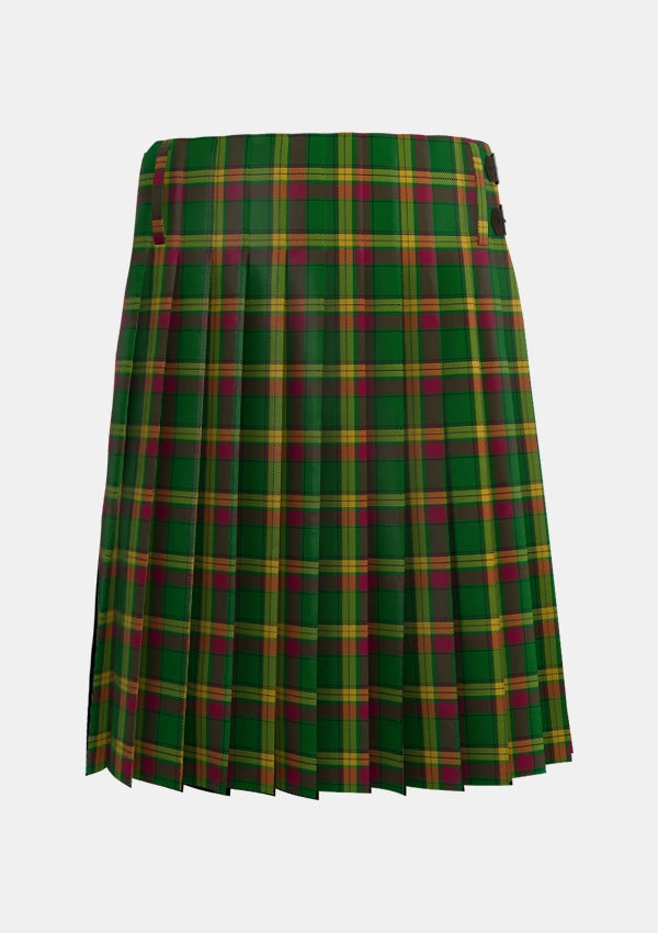 Traditional_MacMillan_Anc_Clans_Originaux_Tartan_6302_kilt_back_image_with_pleated_design_and_adjustable_buckles_for_men