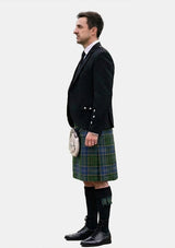 Traditional_MacMillan_Hunting_Tartan_667_Kilt_and_Argyle_Jacket_Kilt_Outfits_left_image