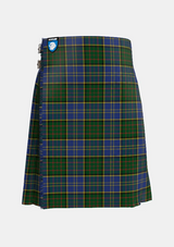 Traditional_MacMillan_Hunting_Tartan_kilt_667_front_image_with_pleated_design_and_adjustable_buckles_for_men