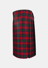 Traditional_MacNab_1950_Trade_Version_Tartan_410_kilt_left_image_with_pleated_design_and_adjustable_buckles_for_men