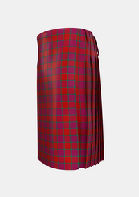 Traditional_MacNab_Old_Tartan_1451_kilt_left_image_with_pleated_design_and_adjustable_buckles_for_men