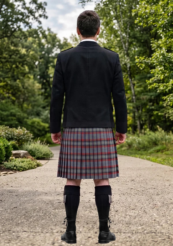 Traditional_MacNamara_Tartan_6432_Kilt_and_Argyle_Jacket_Kilt_Outfit_back_image