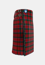 Traditional_MacNaughton_2_Tartan_349_kilt_right_image_with_pleated_design_and_adjustable_buckles_for_men