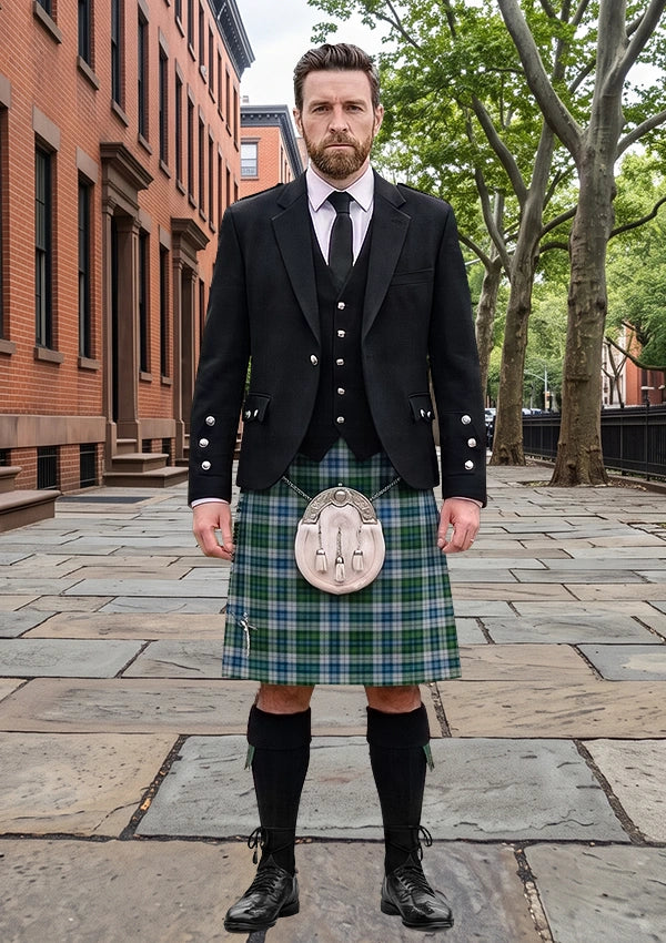 Traditional_MacNeil_Dress_Tartan_1974_Kilt_and_Argyle_Jacket_Kilt_Outfit_front_image