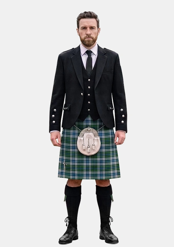 Traditional_MacNeil_Dress_Tartan_1974_Kilt_and_Argyle_Jacket_Kilt_Outfits_front_image