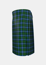 Traditional_MacNeil_of_Barra_Chief_Tartan_1839_kilt_left_image_with_pleated_design_and_adjustable_buckles_for_men