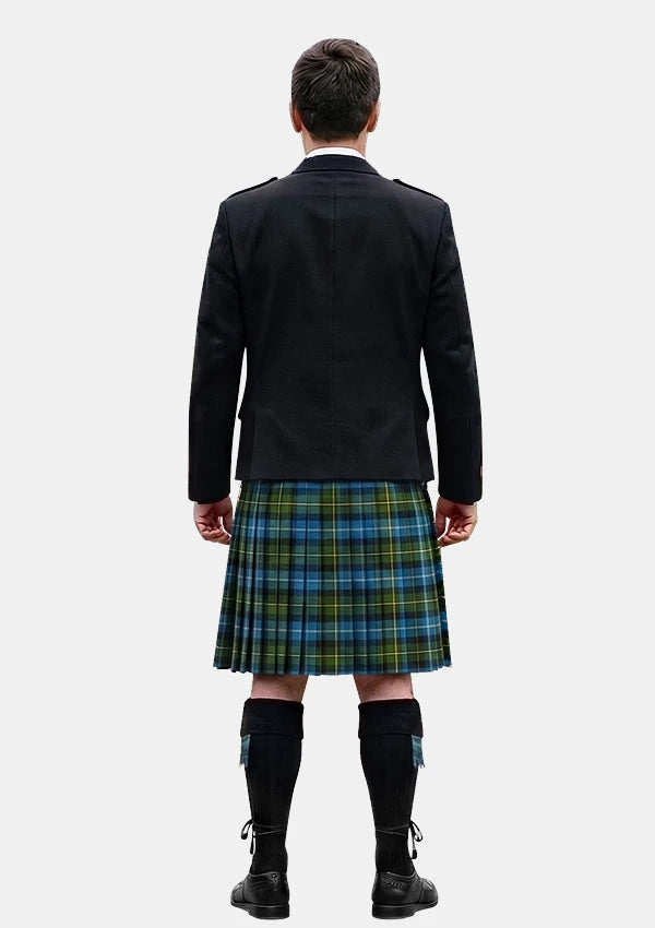 Traditional_MacNeil_of_Barra_Tartan_Kilt_and_Argyle_Jacket_Kilt_Outfits_back_image