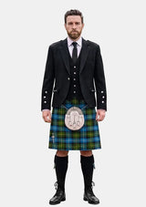 Traditional_MacNeil_of_Barra_Tartan_Kilt_and_Argyle_Jacket_Kilt_Outfits_front_image