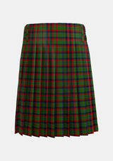 Traditional_MacNett_Tartan_3501_kilt_back_image_with_pleated_design_and_adjustable_buckles_for_men