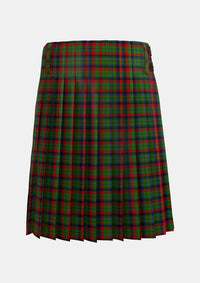 Traditional_MacNett_Tartan_3501_kilt_back_image_with_pleated_design_and_adjustable_buckles_for_men