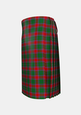 Traditional_MacPhail_Blue_Bands_Tartan_1028_kilt_left_image_with_pleated_design_and_adjustable_buckles_for_men