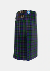 Traditional_MacPhail_Hunting_Tartan_2158_kilt_right_image_with_pleated_design_and_adjustable_buckles_for_men