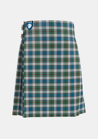 Traditional_MacPhedran_Dress_Tartan_15144_kilt_front_image_with_pleated_design_and_adjustable_buckles_for_men