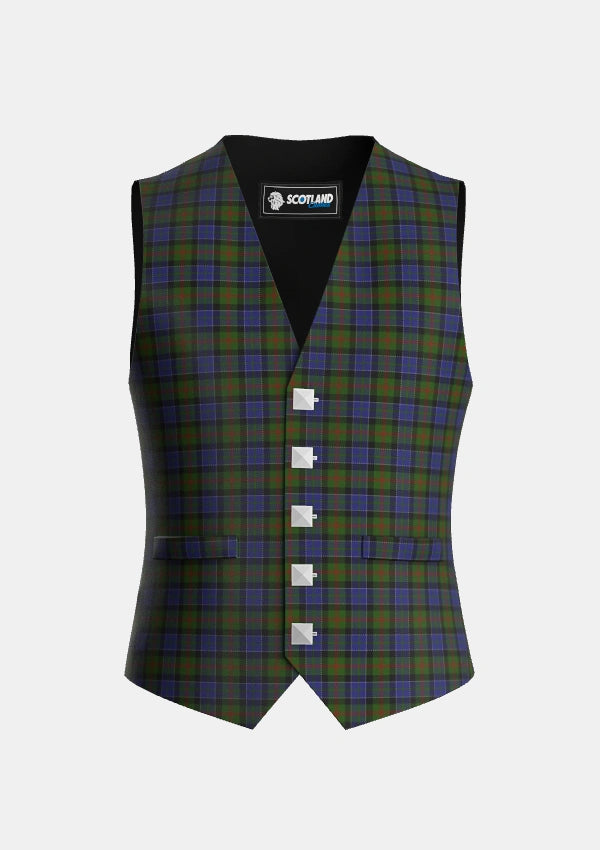 Traditional_MacPhedran_MacFadzean_Tartan_1102_Waistcoat_front_image