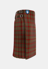 Traditional_MacPherson_2_Tartan_681_kilt_right_image_with_pleated_design_and_adjustable_buckles_for_men