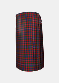 Traditional_MacPherson_6_Tartan_1411_kilt_left_image_with_pleated_design_and_adjustable_buckles_for_men