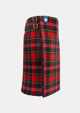 Traditional_MacPherson_Clan_Modern_Tartan_kilt_right_image_with_pleated_design_and_adjustable_buckles_for_men