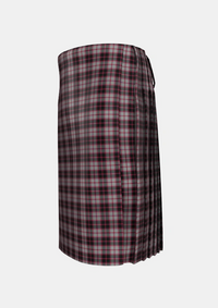 Traditional_MacPherson_Hunting_2_Tartan_547_kilt_left_image_with_pleated_design_and_adjustable_buckles_for_men