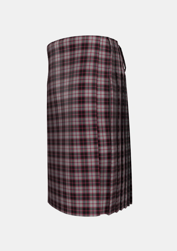 Traditional_MacPherson_Hunting_2_Tartan_547_kilt_left_image_with_pleated_design_and_adjustable_buckles_for_men