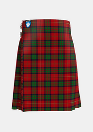 Traditional_MacPherson_of_Cluny_Tartan_906_kilt_front_image_with_pleated_design_and_adjustable_buckles_for_men