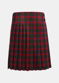 Traditional_MacQuarrie_5_Tartan_1402_kilt_back_image_with_pleated_design_and_adjustable_buckles_for_men