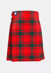 Traditional_MacQuarrie_Modern_Tartan_kilt_front_image_with_pleated_design_and_adjustable_buckles_for_men