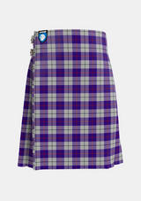 Traditional_MacRae_Dress_Purple_1_Tartan_6564_kilt_front_image_with_pleated_design_and_adjustable_buckles_for_men