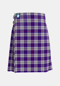 Traditional_MacRae_Dress_Purple_1_Tartan_6564_kilt_front_image_with_pleated_design_and_adjustable_buckles_for_men