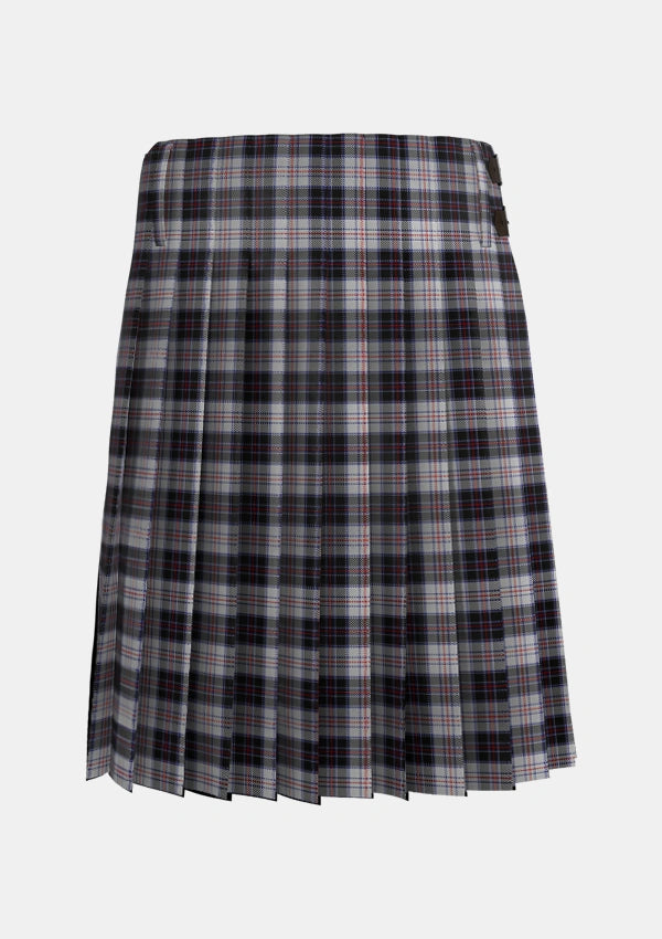 Traditional_MacRae_Dress_Tartan_1564_kilt_back_image_with_pleated_design_and_adjustable_buckles_for_men