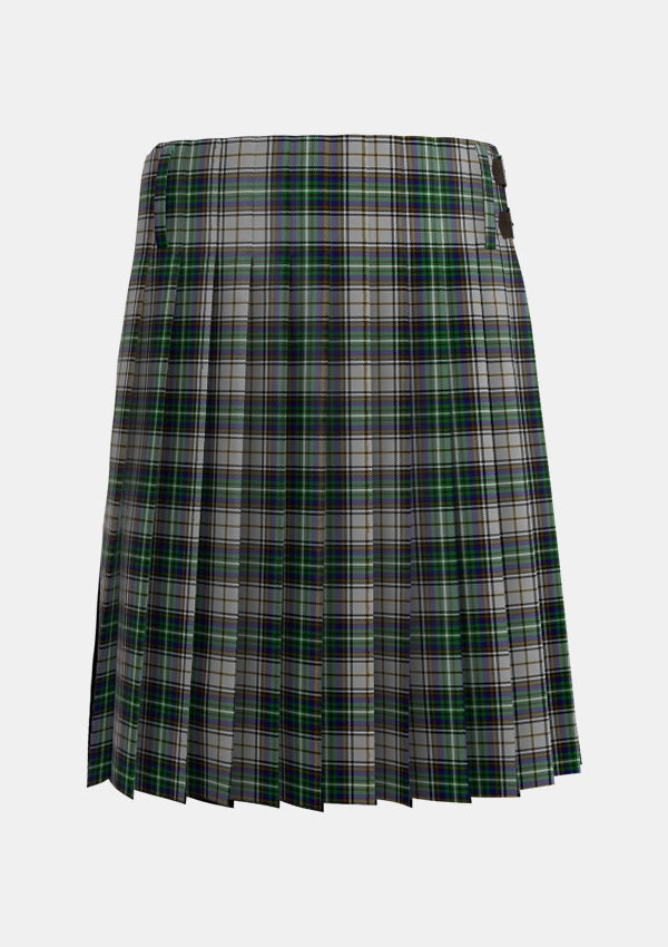 Traditional_MacSheehy_Tartan_3572_kilt_back_image_with_pleated_design_and_adjustable_buckles_for_men