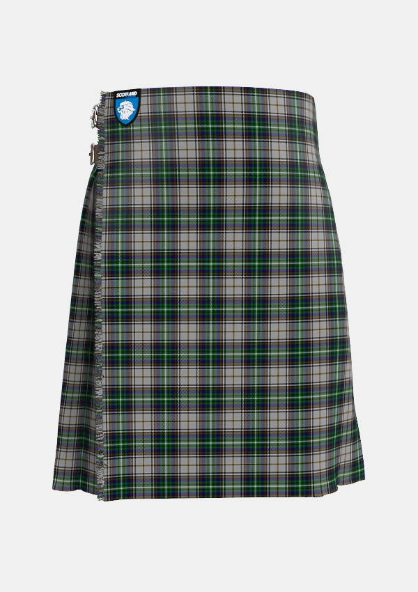 Traditional_MacSheehy_Tartan_3572_kilt_front_image_with_pleated_design_and_adjustable_buckles_for_men